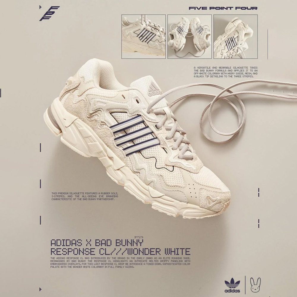 Adidas Bad Bunny Wonder White