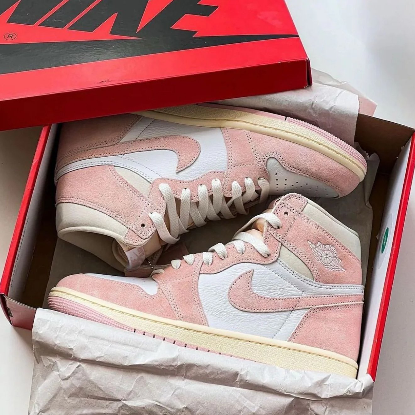 Nike Air jordan 1 High Washed Pink