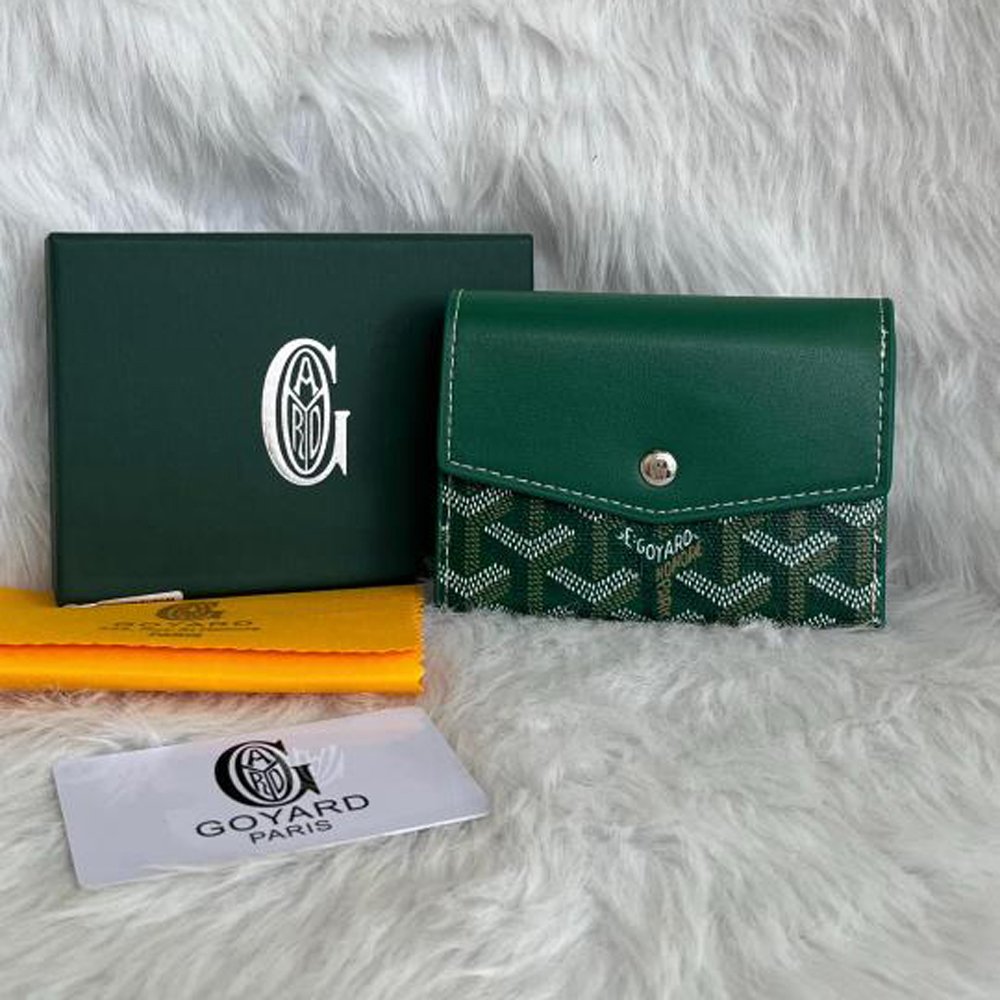Goyard Gabriel Wallet Green