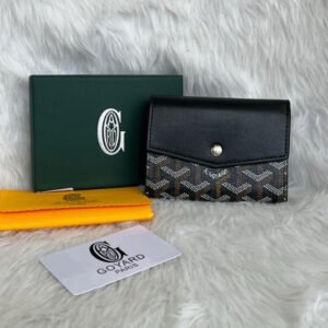 4 Goyard Gabriel Wallet Black