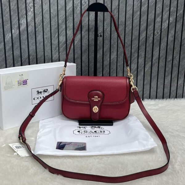 11 Coach Turnlock Hadley Black Shoulder