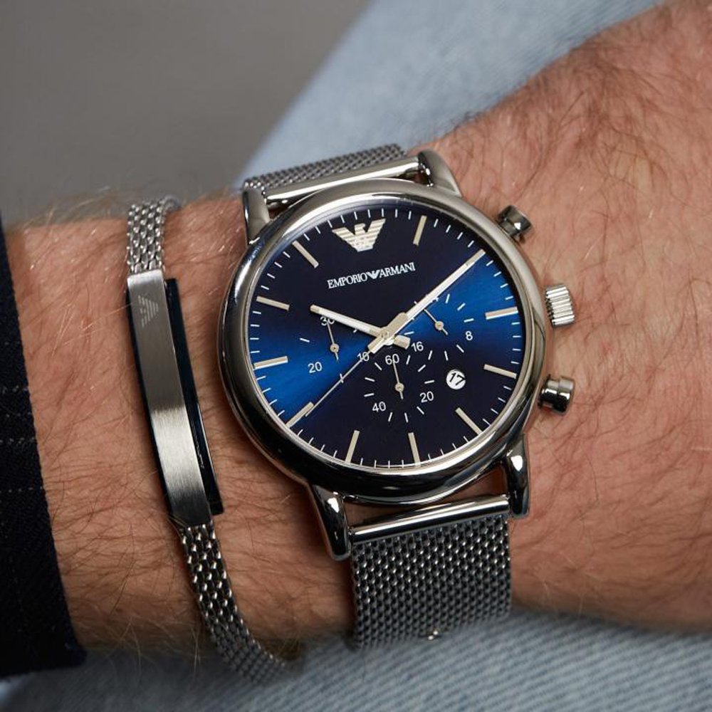 Emporio Armani Ar1968 - J836 | Elegant Men’s Stainless Steel Watch