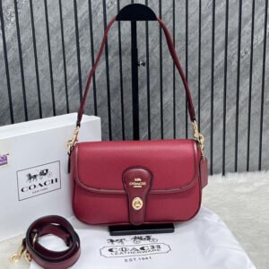 11 Coach Turnlock Hadley Black Shoulder