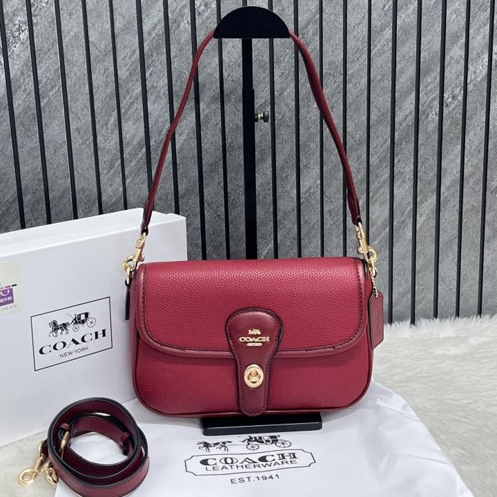 HOME | KOSMICKS | ONLINE BRAND STORE | 2026 75 11 Coach Turnlock Hadley Black Shoulder