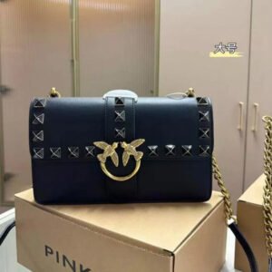 13 Pinko Love Studded Crossbody Bag