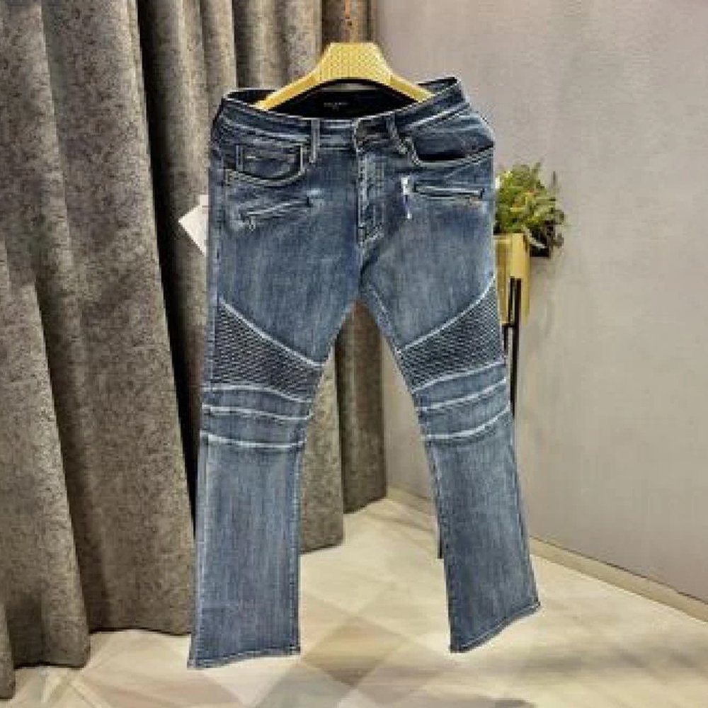 HOME | KOSMICKS | ONLINE BRAND STORE | 2026 88 BALMAIN DENIM DARK BLUE JEANS