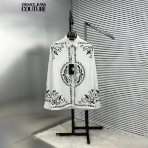 VERSACE WHITE BANDANA IMPORTED SHIRT