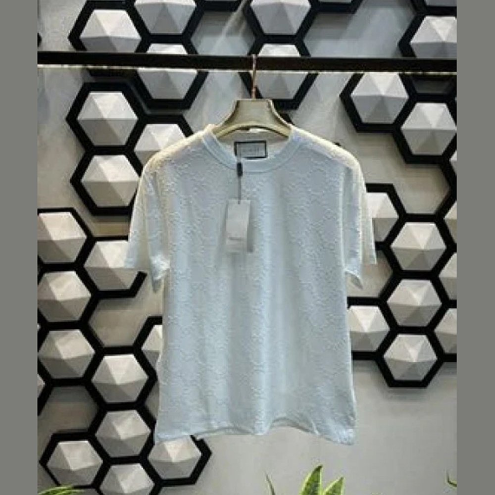 HOME | KOSMICKS | ONLINE BRAND STORE | 2026 113 GC LOGO EMBOSSED WHITE TSHIRT