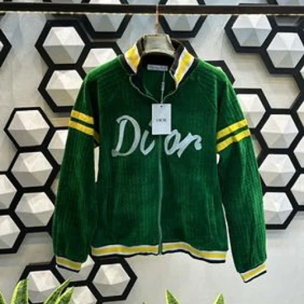 HOME | KOSMICKS | ONLINE BRAND STORE | 2026 108 CHRISTIAN DIOR VELVET PARTY WEAR PREMIUM GREEN TRACKSUIT