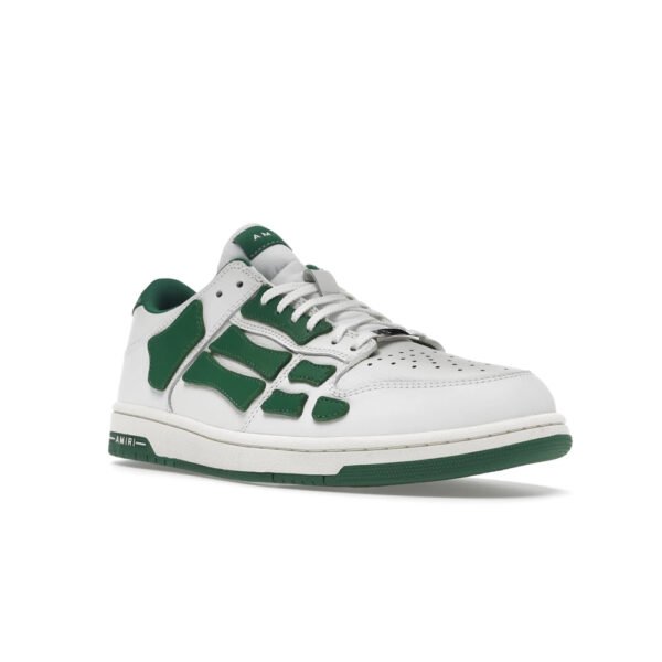 Amiri Skel Top Low White Green
